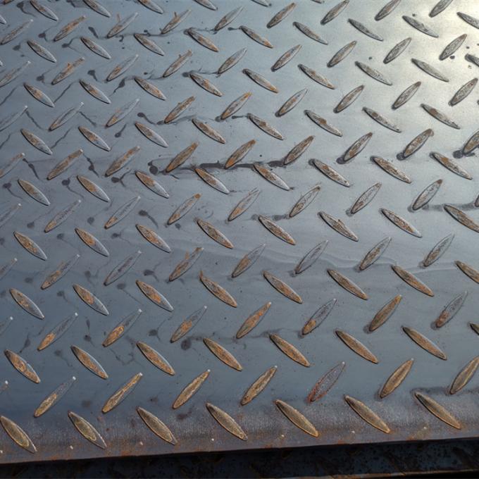 product-1-1 Tear Drop Pattern Mild Steel Checkered Plate A36 Carbon MS 3