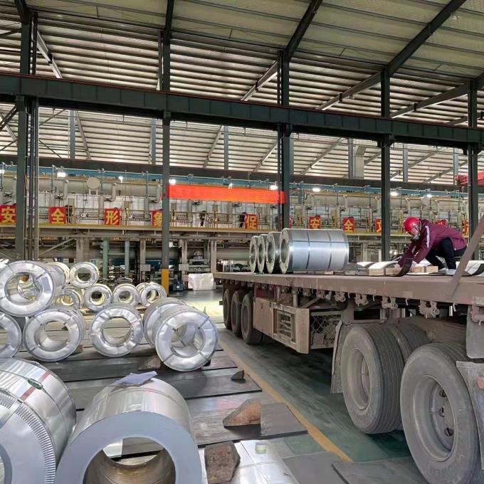 DX51D Z60 Hot Dipped Galvanized Steel Sheet In Coils 3.0mm DC01 Steel Sheet 2