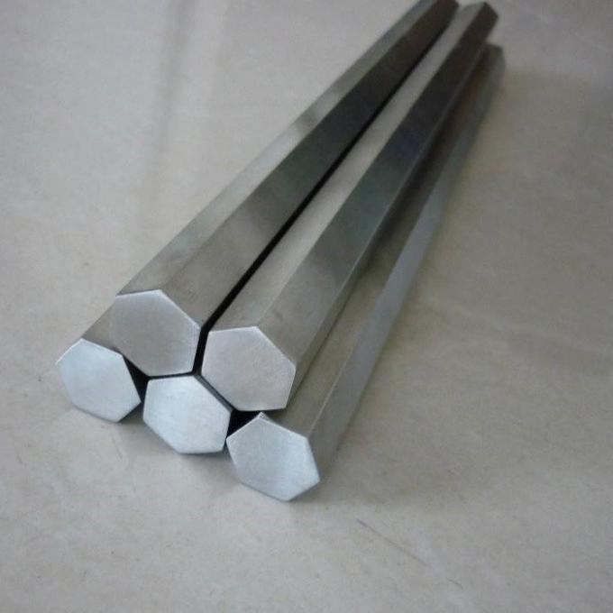 product-1-1 High Hardness 440A Stainless Steel Hexagonal Round Bar Hairline Finsh 3