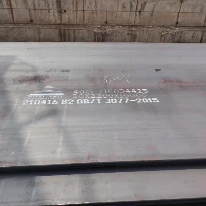DIN 17200 41Cr4 Alloy Stainless Steel Plate 2500mm With Good Hardenability 2