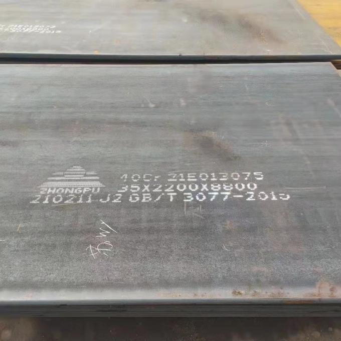 DIN 17200 41Cr4 Alloy Stainless Steel Plate 2500mm With Good Hardenability 1