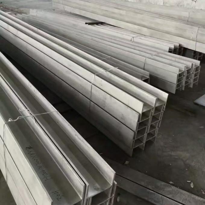 Welded Stainless Steel U Channel H Beam Angle Bar For Structure 316L 3