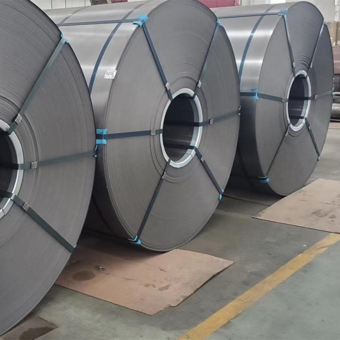 Black Painted Stainless Carbon Steel Plate Coil FeE42 High Strength 2.0mm 2